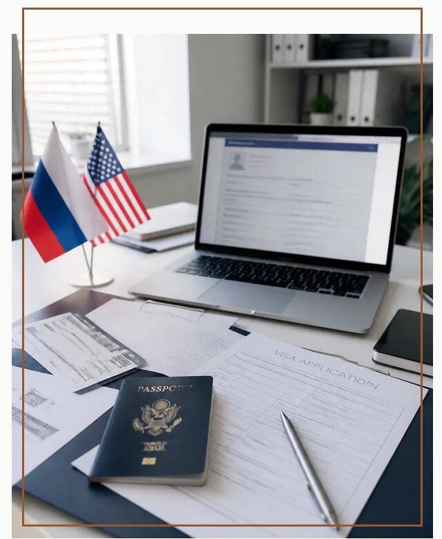Оформление визы в США для туристов и бизнеса в Ивантеевке