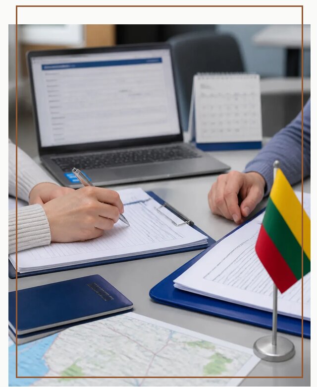 Профессиональное оформление визы в Литву для поездки в Ивантеевке