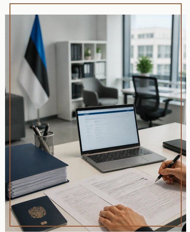 Оформление ВНЖ в Эстонии для переезда и легального проживания в Ивантеевке